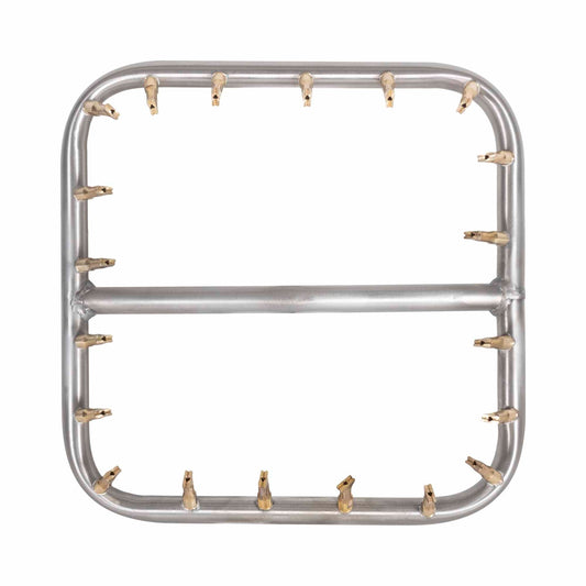 Square Stainless Bullet Burner by The Outdoor Plus | Outdoor Heat Direct