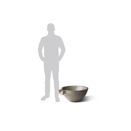 Slick Rock Concrete Spill Classic Water Bowl