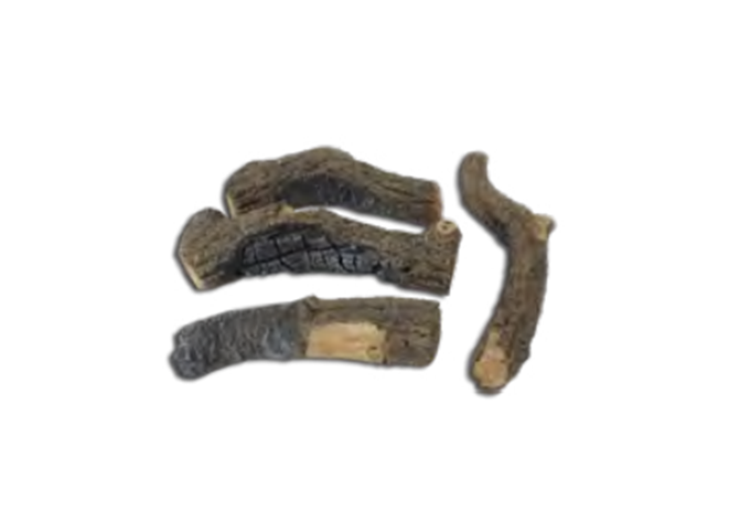 American Fyre Designs Charred Branches - 4 pc. | Outdoor Heat Direct