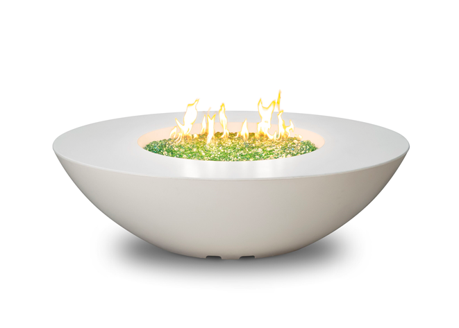American Fyre Designs Calais Oval Firetable + Free Cover | Outdoor Heat Direct