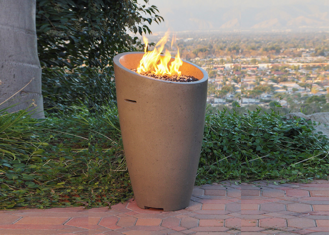 Eclipse Fire Urn + Free Cover - American Fyre Designs | Outdoor Heat Direct