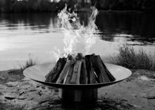 Load image into Gallery viewer, Fire Pit Art Bella Vita Stainless Steel Fire Pit + Free Weather-Proof Fire Pit Cover - The Fire Pit Collection
