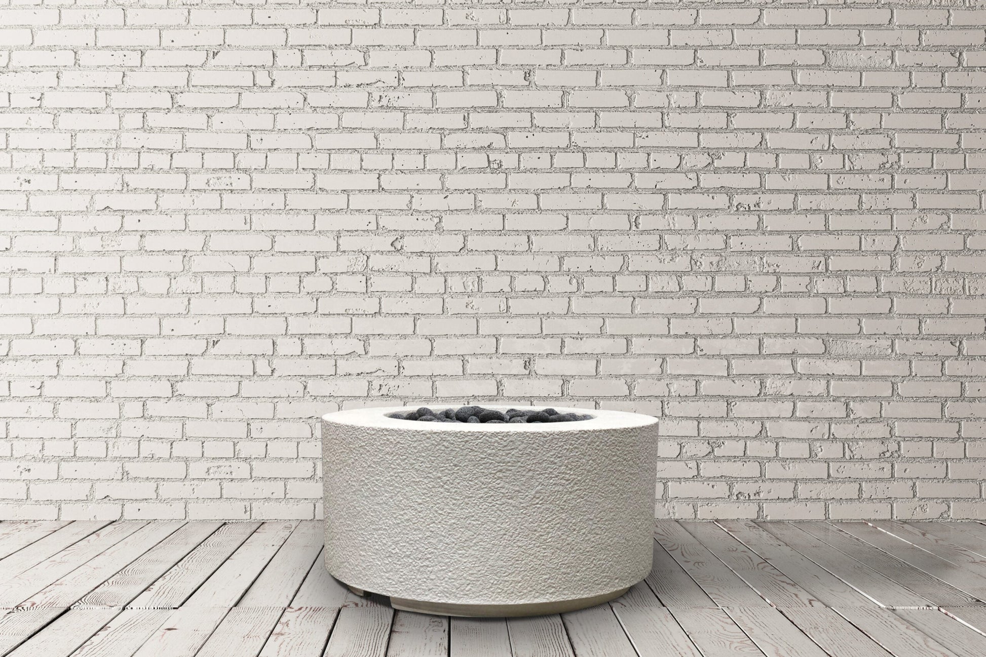 Prism Hardscapes 36" Cilindro Tuscany Fire Bowl + Free Cover | Outdoor Heat Direct