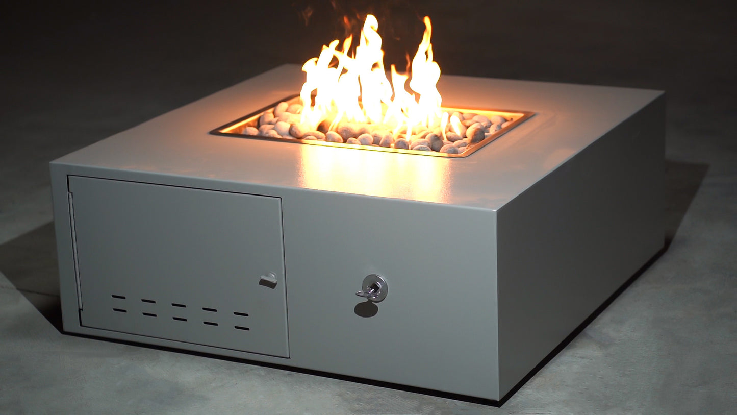 The Outdoor Plus Gallaway Low Profile Fire Pit + Free Cover | Outdoor Heat Direct