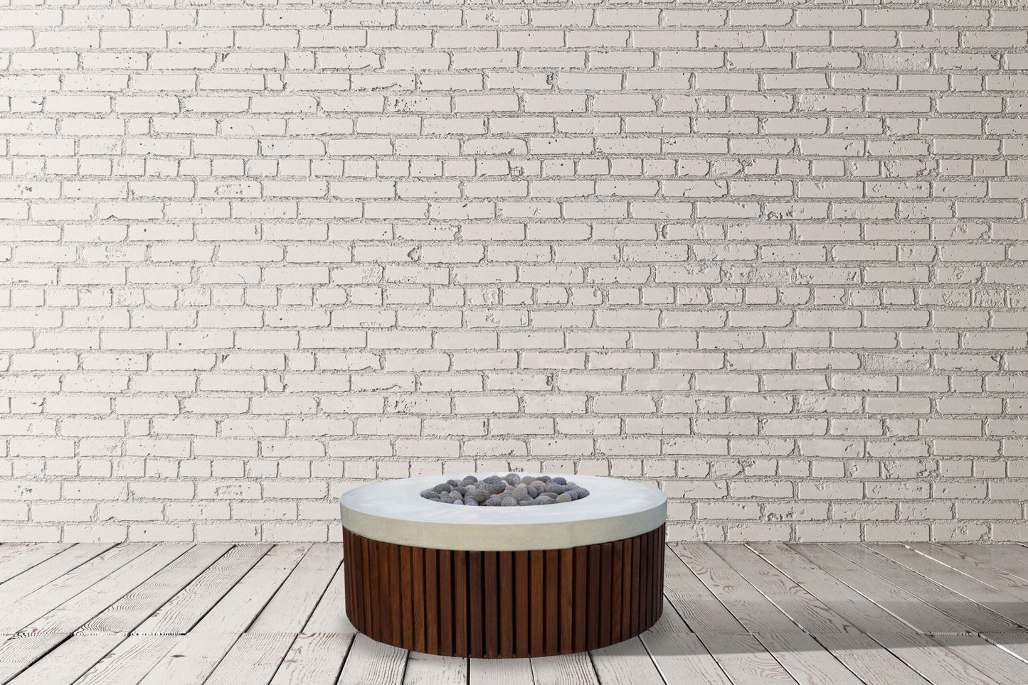 Prism Hardscapes 48" Hampton Fire Bowl + Free Cover | Outdoor Heat Direct