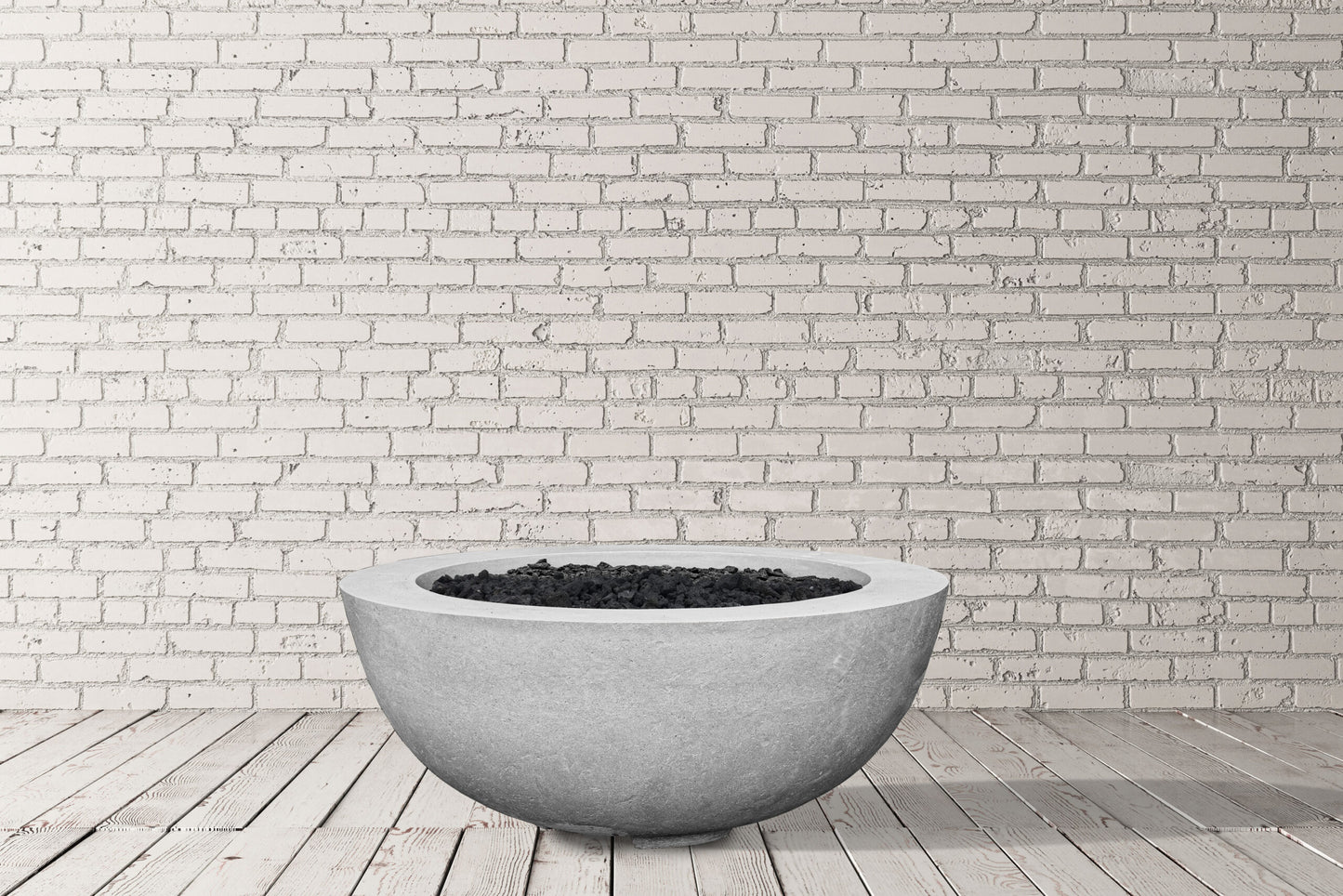 Fire Bowl 39" Moderno 8 by Prism Hardscapes+ Custom Cover(Lead Time 2-3 weeks)