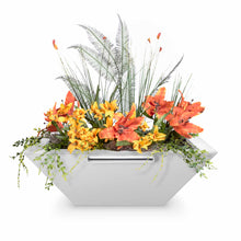 Load image into Gallery viewer, The Outdoor Plus Maya Powdercoated Steel Planter &amp; Water Bowl