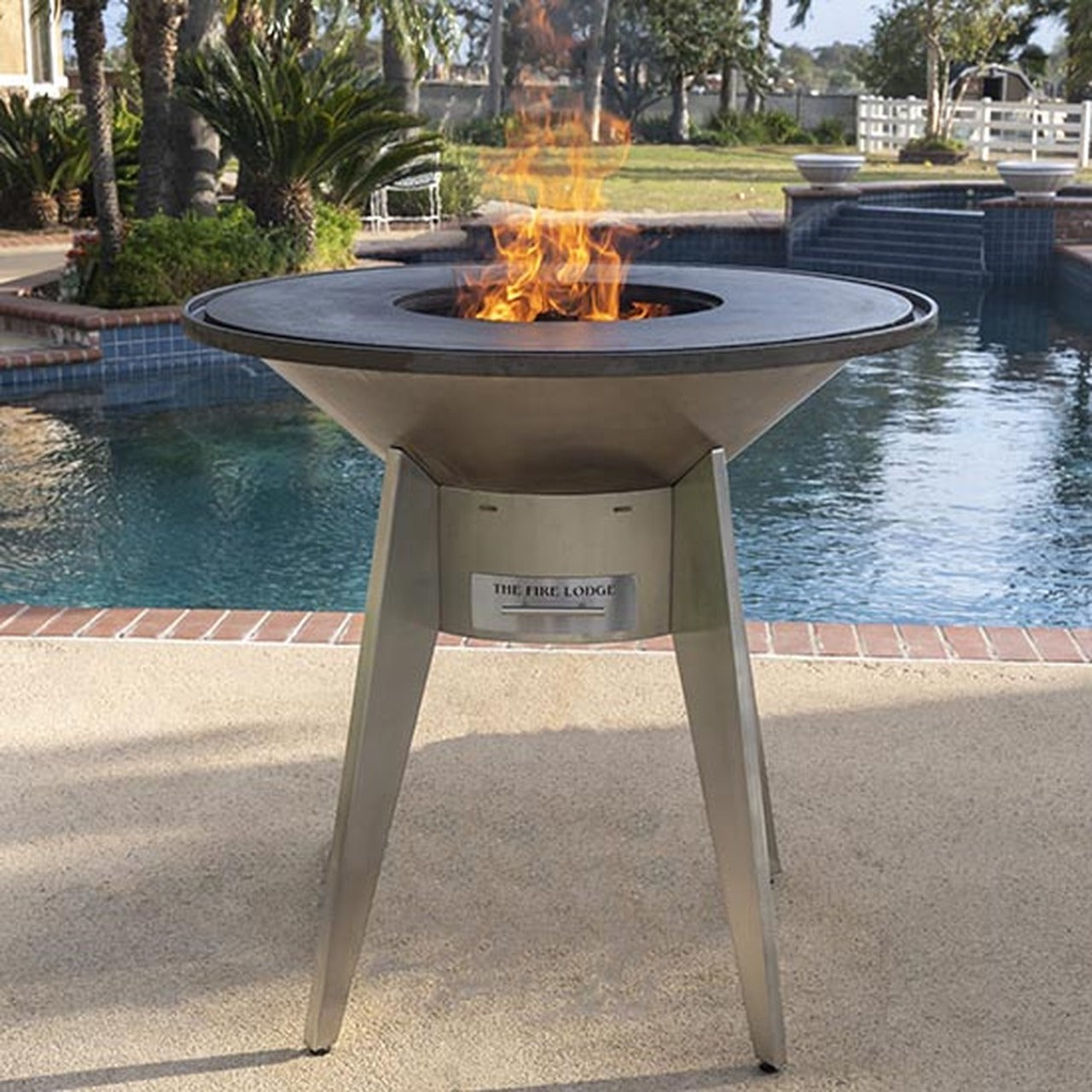 The Outdoor Plus Mojave Wood Burning Grill + Free Cover | Outdoor Heat Direct
