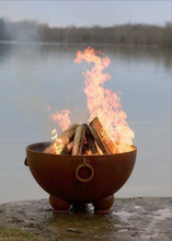 Load image into Gallery viewer, Fire Pit Art Nepal Fire Pit + Free Weather-Proof Fire Pit Cover - The Fire Pit Collection