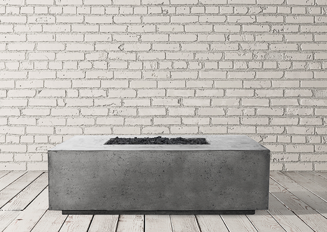 Fire Table Porto 68 Propane - Free Cover by Prism Hardscapes | Outdoor Heat Direct
