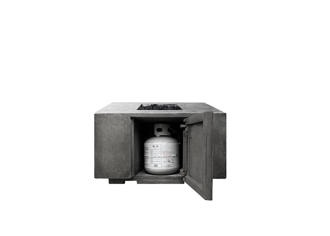 Fire Table Porto 68 Propane - Free Cover by Prism Hardscapes | Outdoor Heat Direct