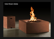 Load image into Gallery viewer, Slick Rock Concrete Horizon 36&quot; Square Fire Table with Match Ignition