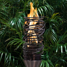 Load image into Gallery viewer, The Outdoor Plus Cyclone Fire Torch / Stainless Steel + Free Cover - The Fire Pit Collection