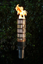 Load image into Gallery viewer, The Outdoor Plus Vent Fire Torch / Stainless Steel + Free Cover - The Fire Pit Collection