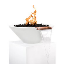 Load image into Gallery viewer, The Outdoor Plus Cazo Concrete Fire &amp; Water Bowl + Free Cover - The Fire Pit Collection