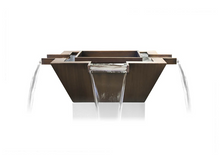 Load image into Gallery viewer, The Outdoor Plus Maya 4-Way Copper Fire &amp; Water Bowl + Free Cover - The Fire Pit Collection