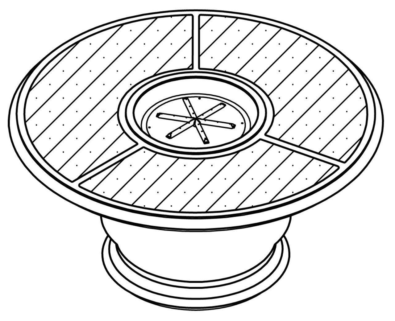 Amphora Firetable + Free Cover - American Fyre Designs | Outdoor Heat Direct
