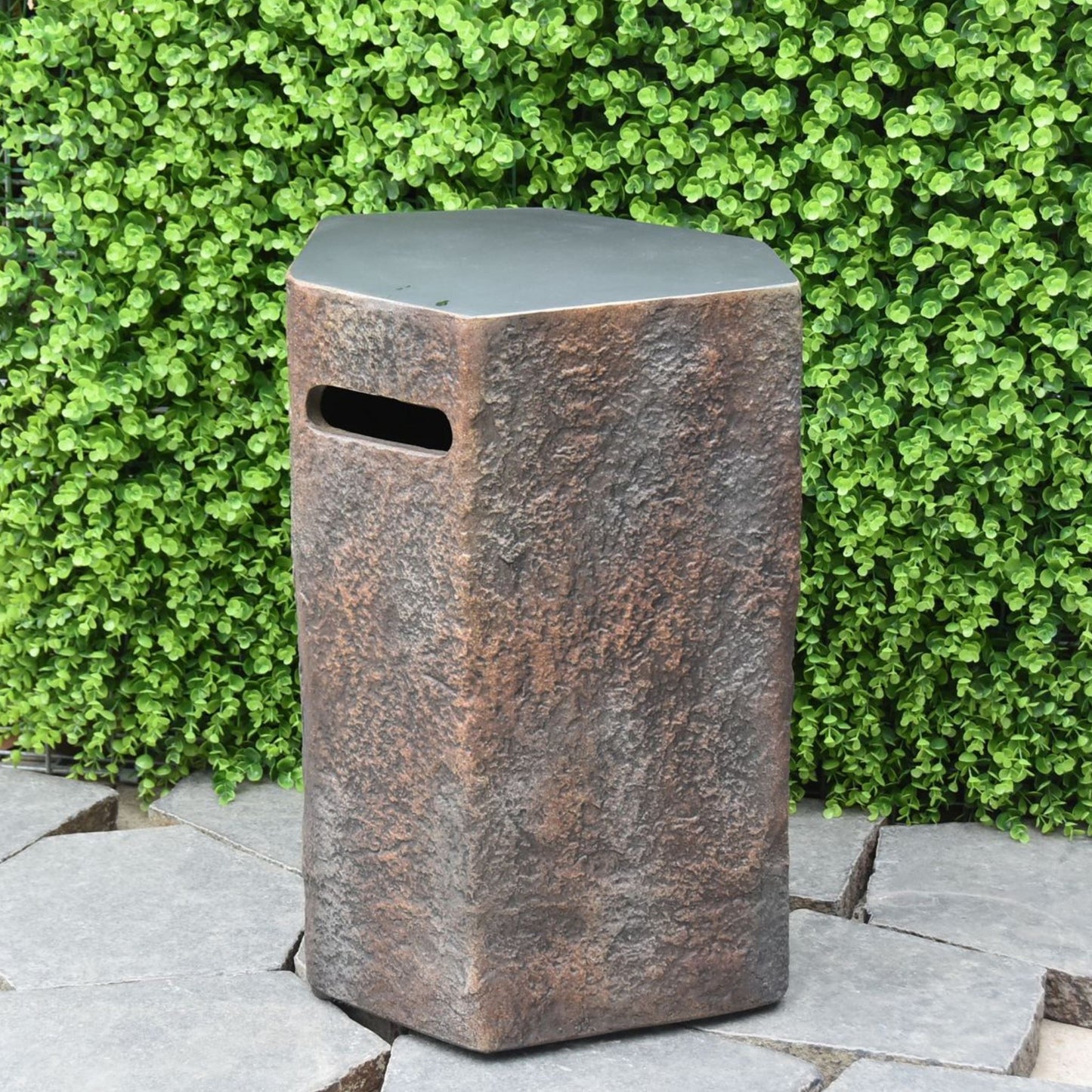 Elementi Columbia Tank Cover - 24.4''H | Outdoor Heat Direct