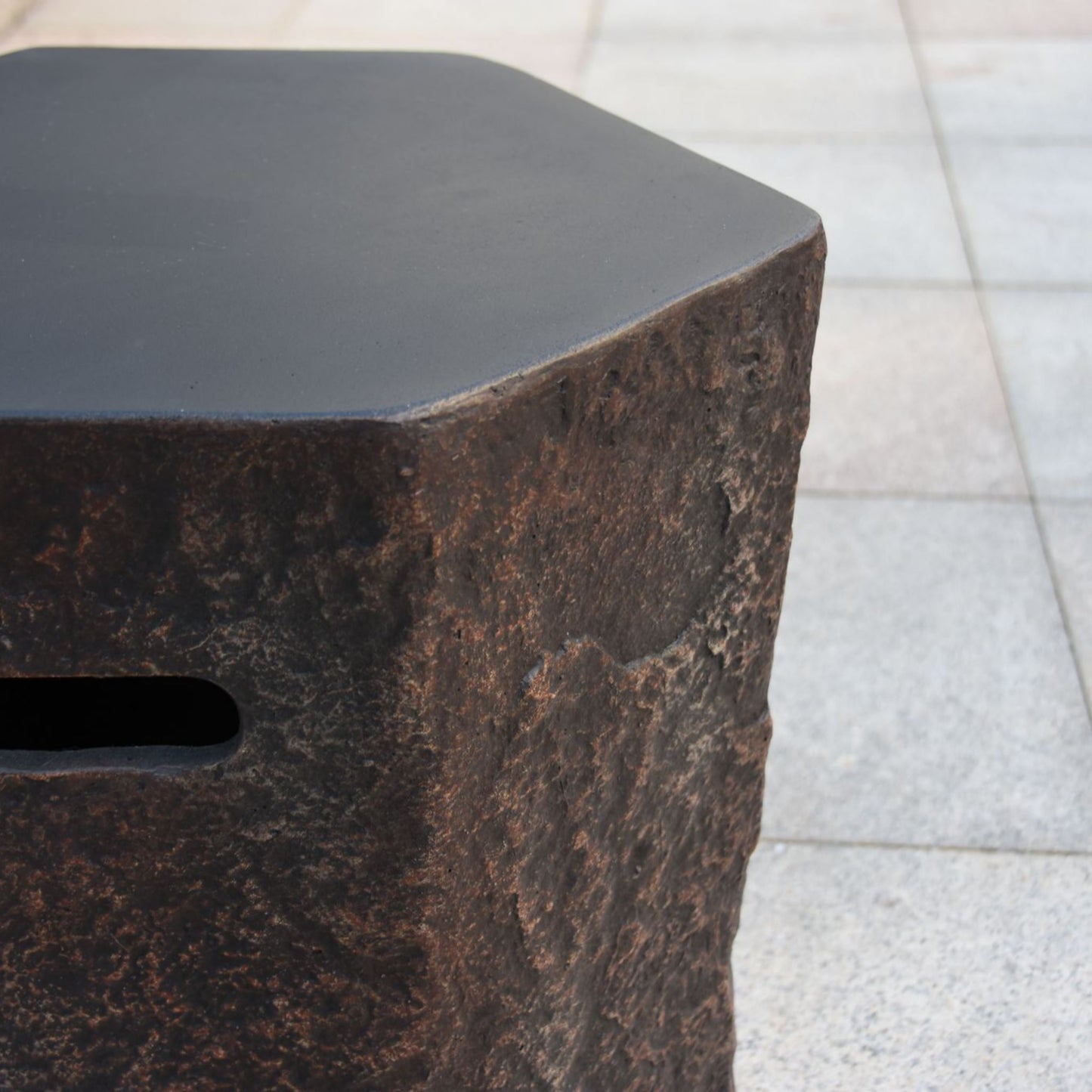 Elementi Columbia Tank Cover - 24.4''H | Outdoor Heat Direct