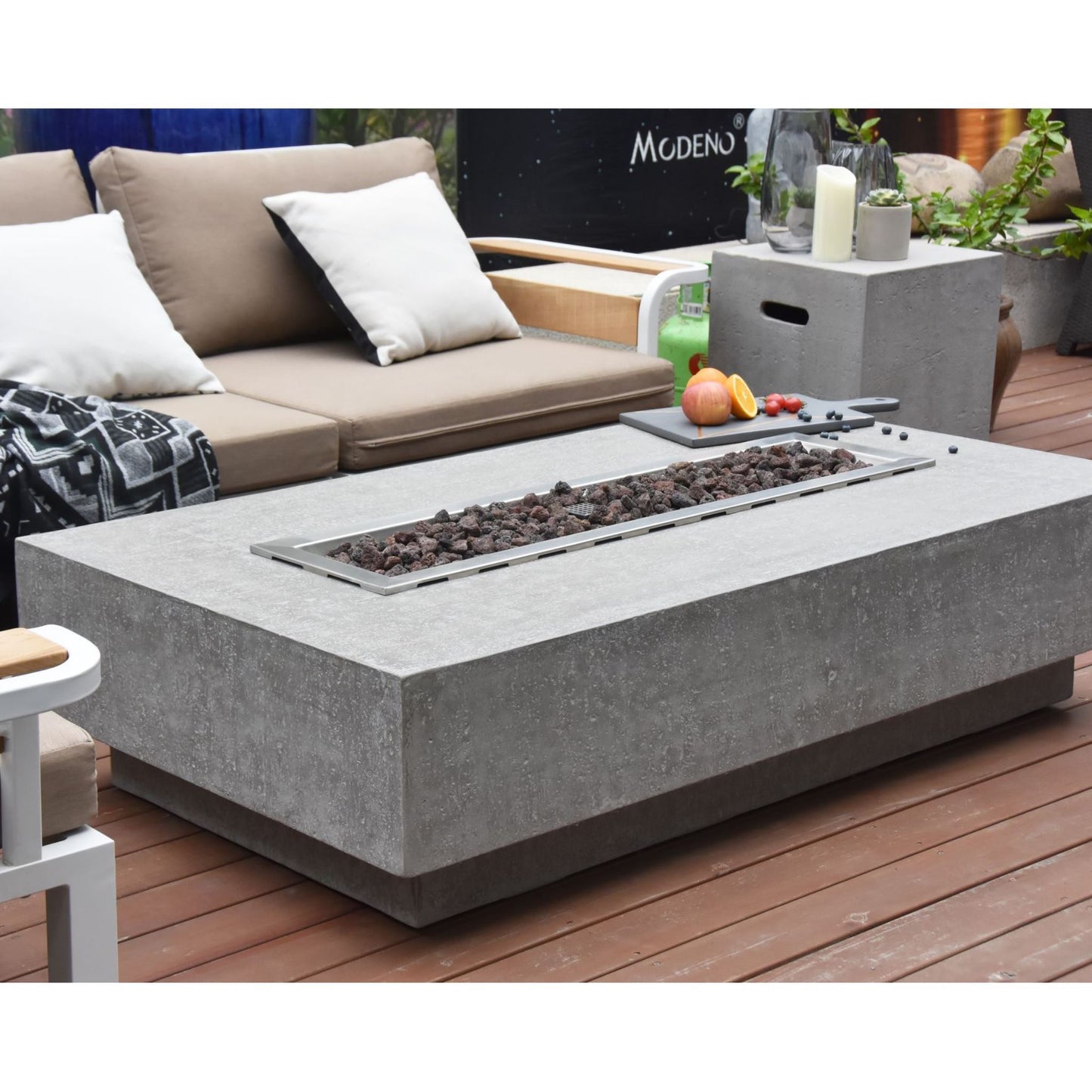 Elementi Hampton Fire Table | Outdoor Heat Direct