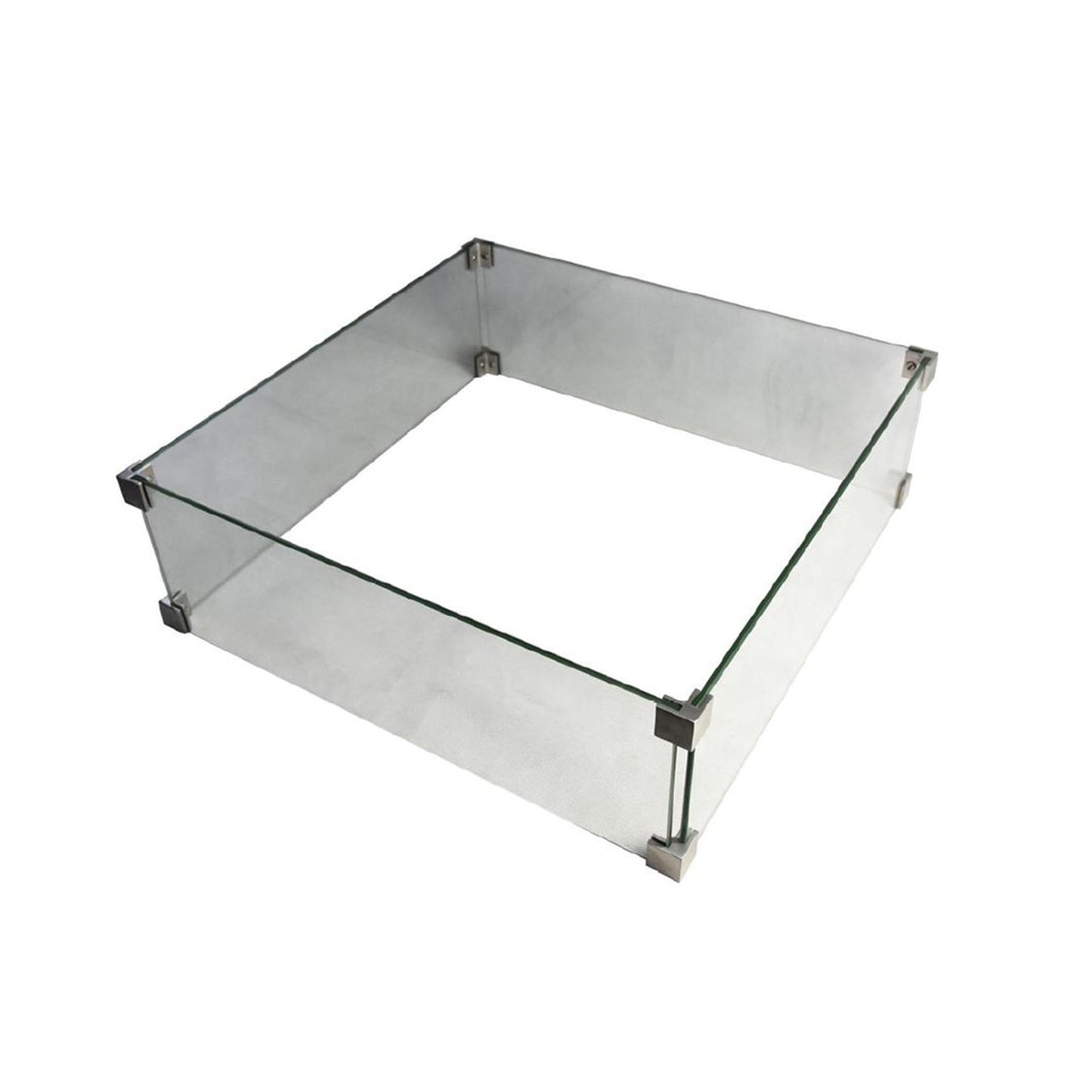 Elementi Manhattan Fire Table Wind Screen | Outdoor Heat Direct