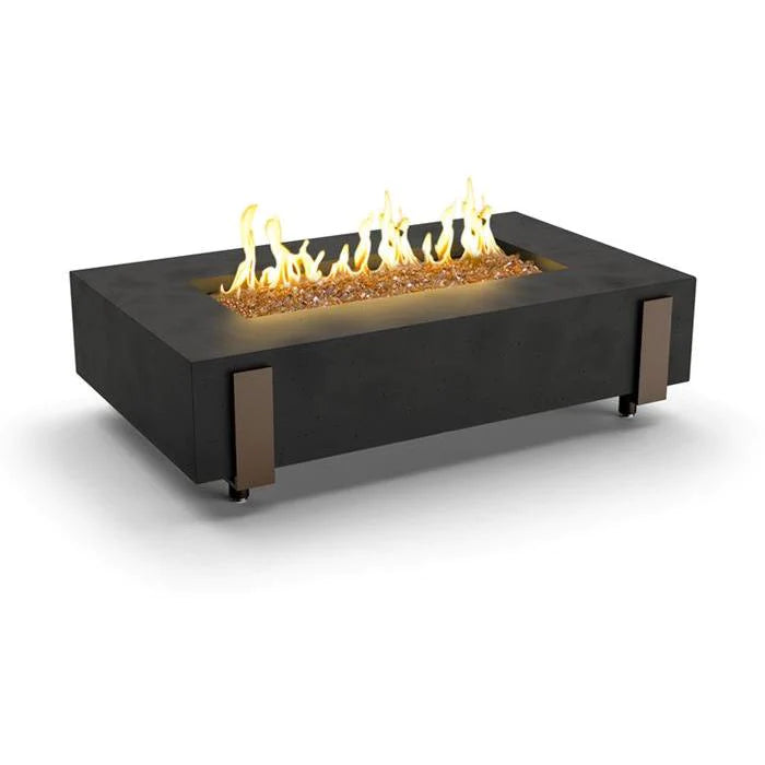 Iron Saddle Firetable + Free Cover - American Fyre Designs | Outdoor Heat Direct