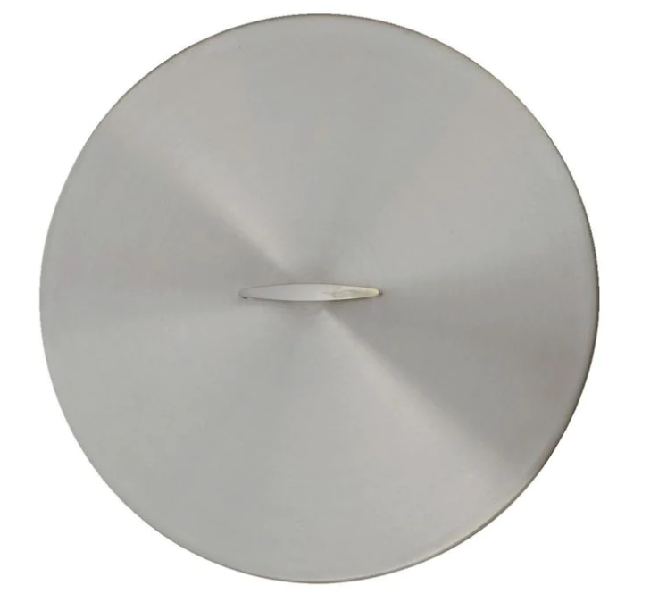 The Outdoor Plus 26" Stainless Steel Round Fire Pit Lid | Outdoor Heat Direct