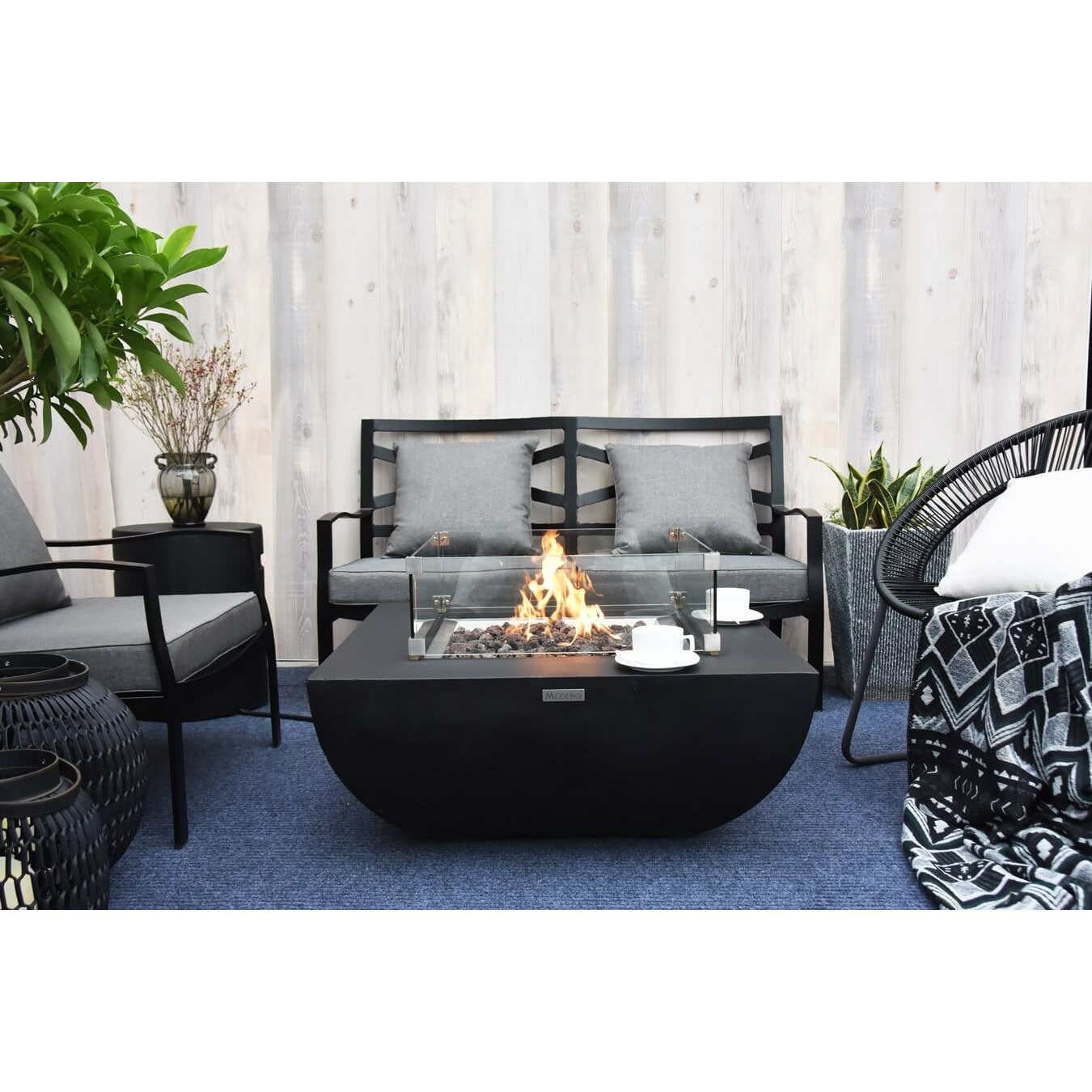 Modeno Aurora Fire Table | Outdoor Heat Direct