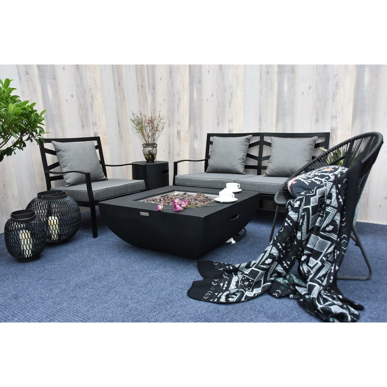 Modeno Aurora Fire Table | Outdoor Heat Direct