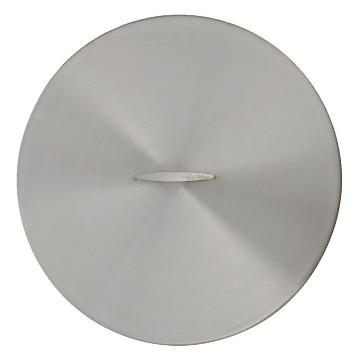 The Outdoor Plus 21" Stainless Steel Round Fire Pit Lid | Outdoor Heat Direct