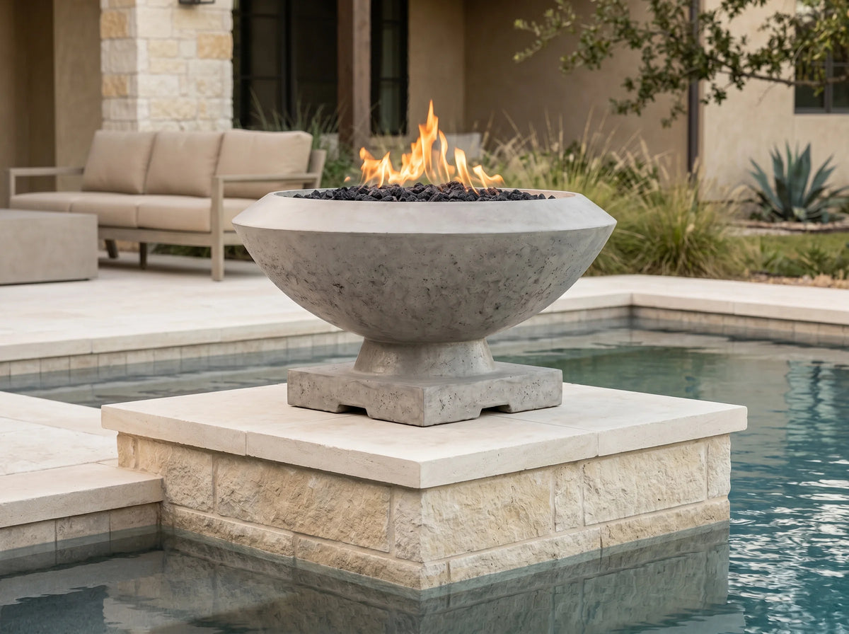 Prism Hardscapes Toscana Fire Bowl 33 | Outdoor Heat Direct