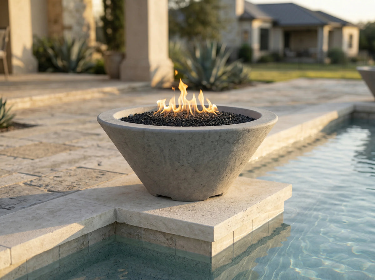 Prism Hardscapes Verona Fire Bowl 32 | Outdoor Heat Direct