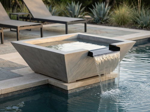 Prism Hardscapes Lombard Pedestal 29" Water Bowl