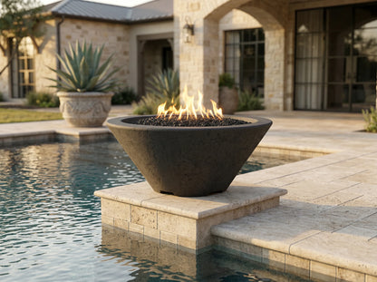 Prism Hardscapes Verona Fire Bowl 32 | Outdoor Heat Direct