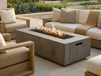 Prism Hardscapes Porto 60 Fire Table | Outdoor Heat Direct