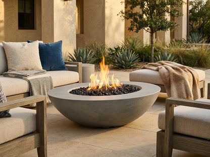 Prism Hardscapes Ovale 60 Fire Bowl | Outdoor Heat Direct