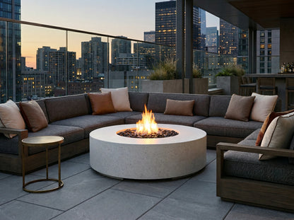 Prism Hardscapes Rotondo 80 Fire Bowl | Outdoor Heat Direct