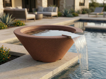 Prism Hardscapes Verona Water Bowl 32" | Outdoor Heat Direct