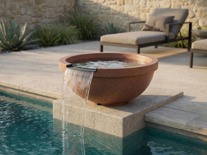 Prism Hardscapes Sorrento Water Bowl 33" | Outdoor Heat Direct