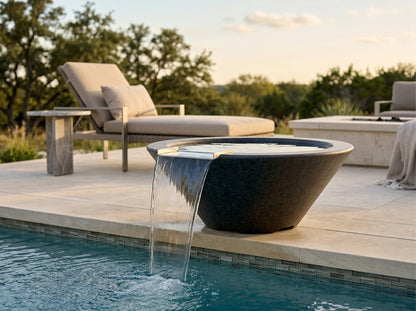 Prism Hardscapes Verona Water Bowl 32" | Outdoor Heat Direct