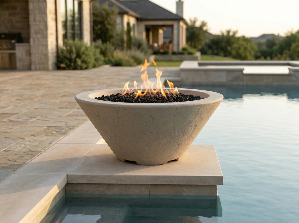 Prism Hardscapes Verona Fire Bowl 32 | Outdoor Heat Direct
