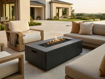 Prism Hardscapes Porto 60 Fire Table | Outdoor Heat Direct