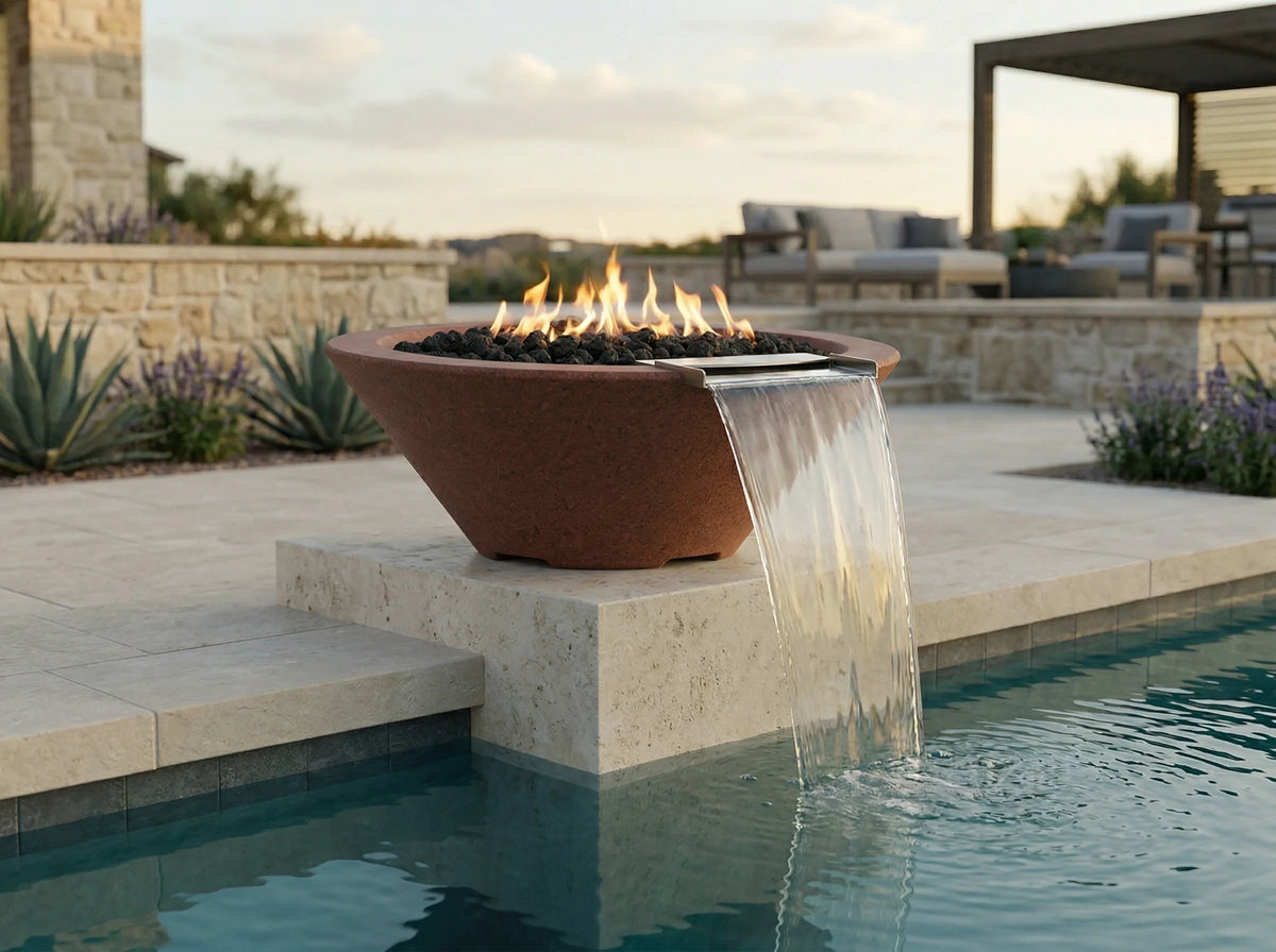 Prism Hardscapes Verona Small Fire Bowl | Outdoor Heat Direct