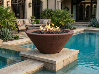Prism Hardscapes Verona Fire Bowl 32 | Outdoor Heat Direct