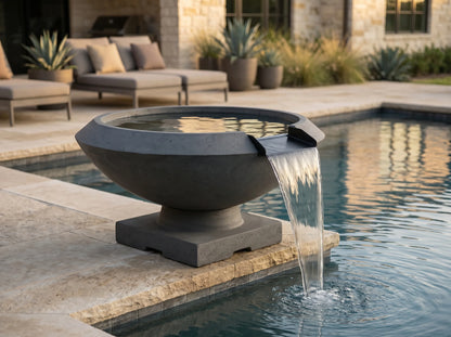 Prism Hardscapes Toscana Water Bowl 33" | Outdoor Heat Direct