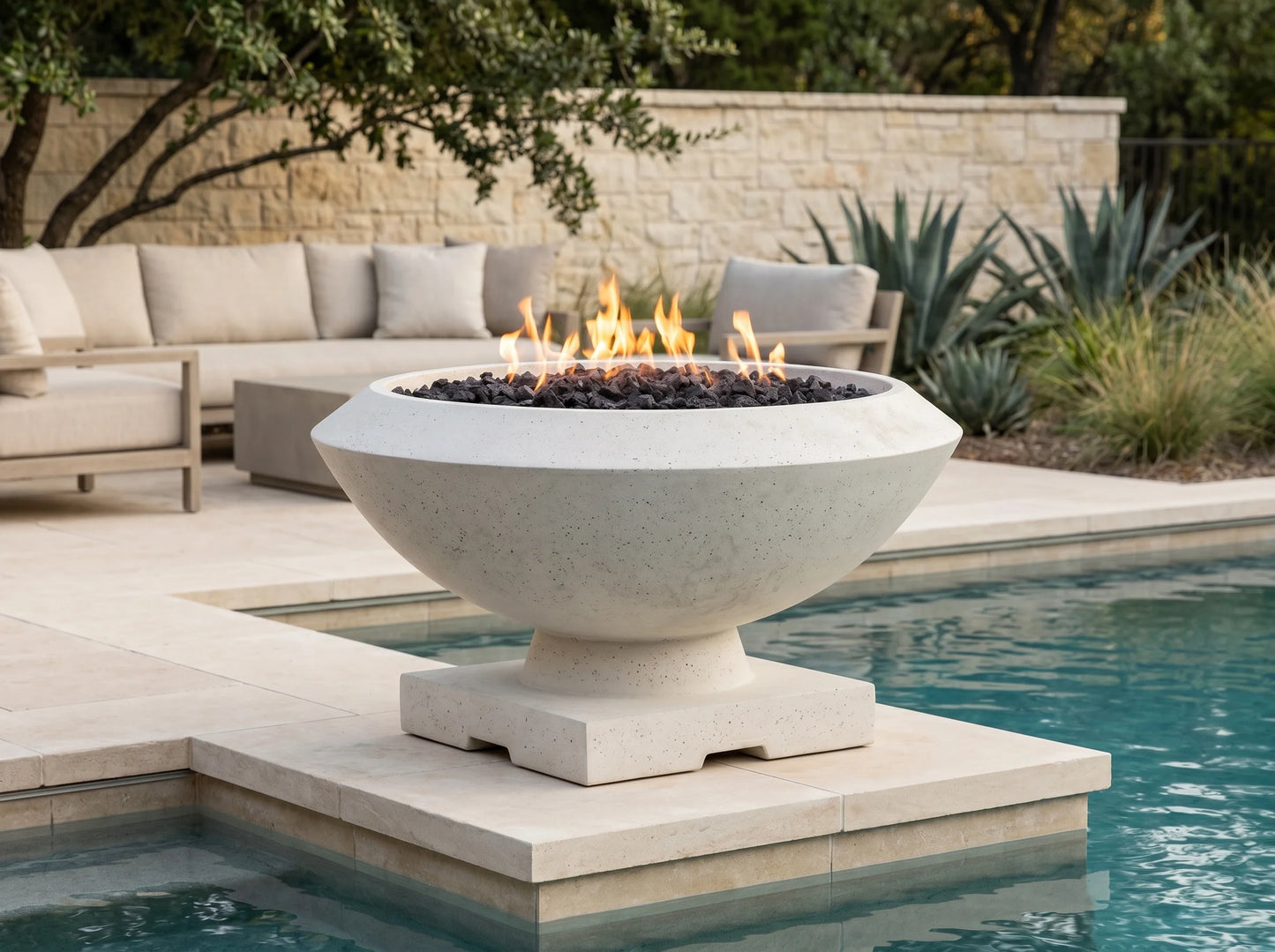 Prism Hardscapes Toscana Fire Bowl 33 | Outdoor Heat Direct