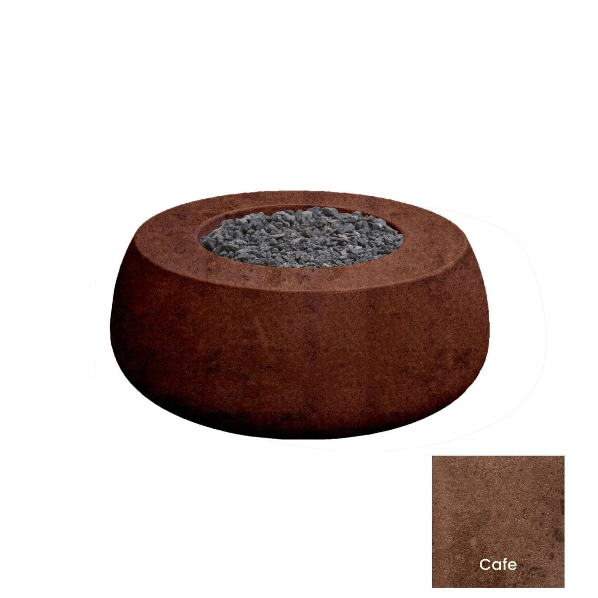 Prism Hardscapes Dune Fire Bowl + Free Cover | Outdoor Heat Direct 