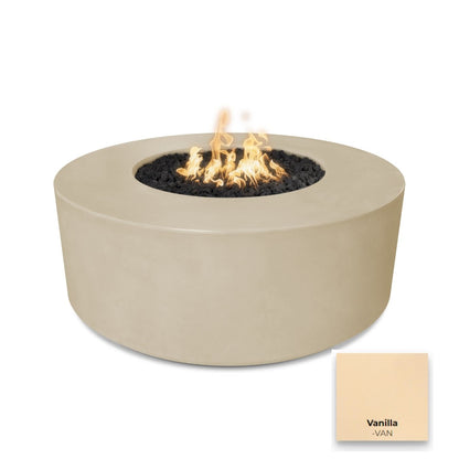 Florence Concrete Fire Pit 54" - Free Cover ✓ [The Outdoor Plus]