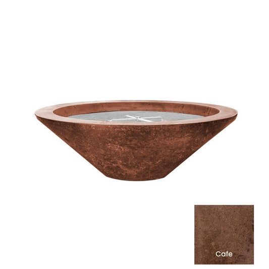 Fire Table Embarcadero 48" - Free Cover ✓ [Prism Hardscapes] | Outdoor Heat Direct