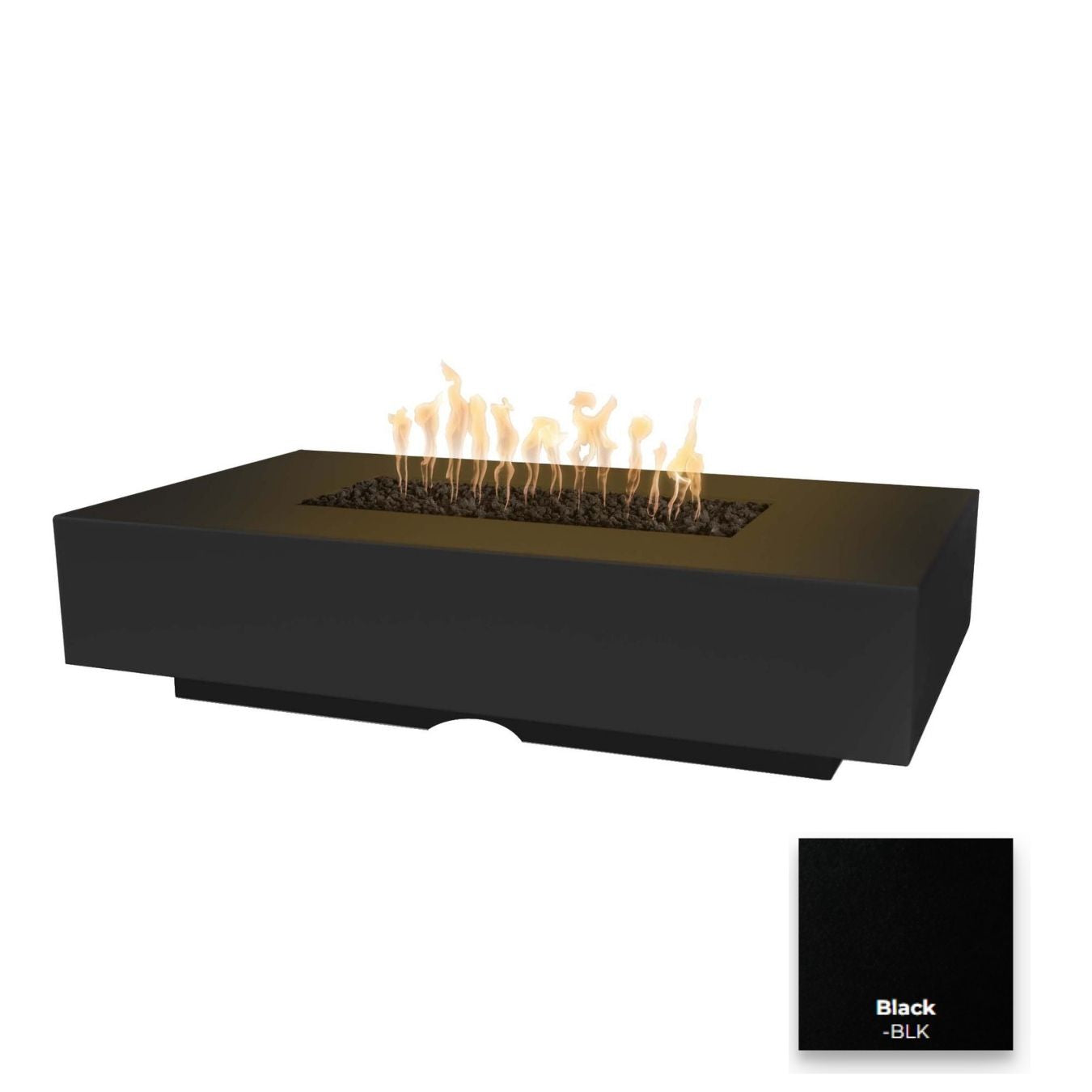 Cabo Linear Concrete Fire Pit - Free Cover ✓ [The Outdoor Plus]